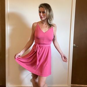 HM flirty pink dress